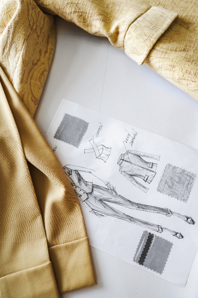 Dagmar Vybíralová detail skica